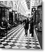 Chequered Metal Print