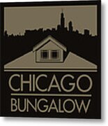 Chicago Bungalow Metal Print