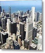 Chicago One Afternoon Metal Print