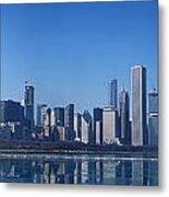 Chicago Panorama Metal Print