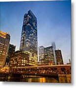 Chicago River Metal Print