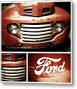 Classic Ford Truck Metal Print
