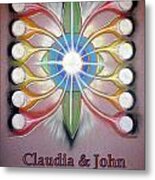 Claudia And John Metal Print