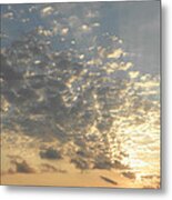 Clouds In The Rise Metal Print