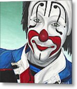 Clown - Billy Ballantine Metal Print