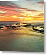 Colour On The Rock Metal Print