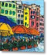 Colours Vernazza Italy Metal Print