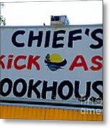 Cookhouse Sign Metal Print