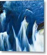 Cool Blue Metal Print