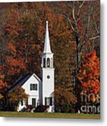 Country Church - D001218 Metal Print