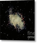 Crab Nebula Metal Print