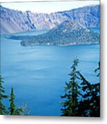 Crater Lake Metal Print