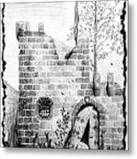 Crumbling Castle Metal Print