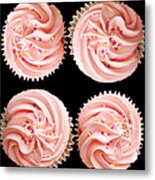 Cup Cakes Metal Print