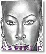 Dark  And Lovely Metal Print