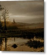 Darkness Approaches Metal Print