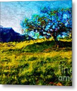 Daydream Oak On The Hill Metal Print