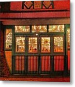 Dentzel Carousel As It Is Closing For The Night Metal Print