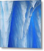 Detail Of An Iceberg, Antarctica Metal Print