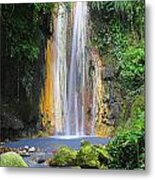 Diamond Falls- St Lucia Metal Print