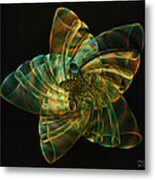 Diaphanous Star Metal Print