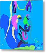 Dog - Colour Dog Metal Print