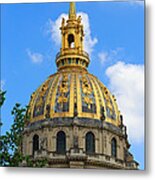 Dome Church Paris Metal Print