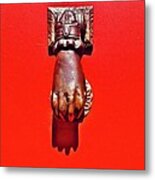 Doorknocker Metal Print