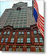 Downtown Crossing Boston Metal Print