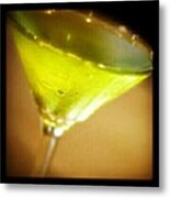 Drink Of The Day...sour Apple Martini Metal Print