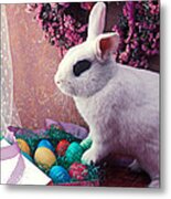 Easter Bunny Metal Print
