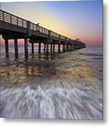 Eastern Glow Metal Print