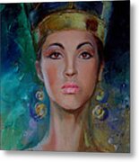 Egyptian Princess Metal Print