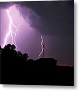 Electrifying Sky Metal Print