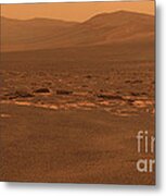 Endeavour Crater, Mars Metal Print