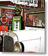 Fill Er Up Metal Print