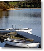 Fishing Boats Metal Print