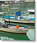 Fishing Boats - Okinawa Japan Metal Print