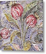 Flower Pods Metal Print