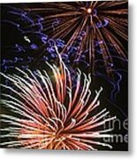 Flowers In Sky Metal Print