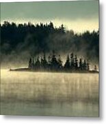 Fog Island Metal Print