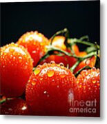 Fresh And Red Metal Print