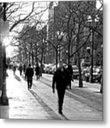 Friday In The City Metal Print