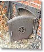 Furnace Door Metal Print