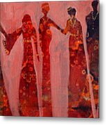 Gathering Of Women Metal Print