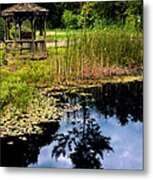 Gazebo Metal Print