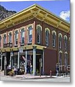 Georgetown Colorado On Canvas Metal Print