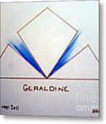 Geraldine Metal Print