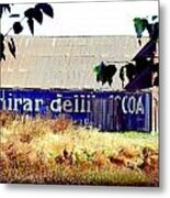 Ghiradelli Barn Petaluma Metal Print