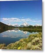 Good Morning Grand Tetons! Metal Print